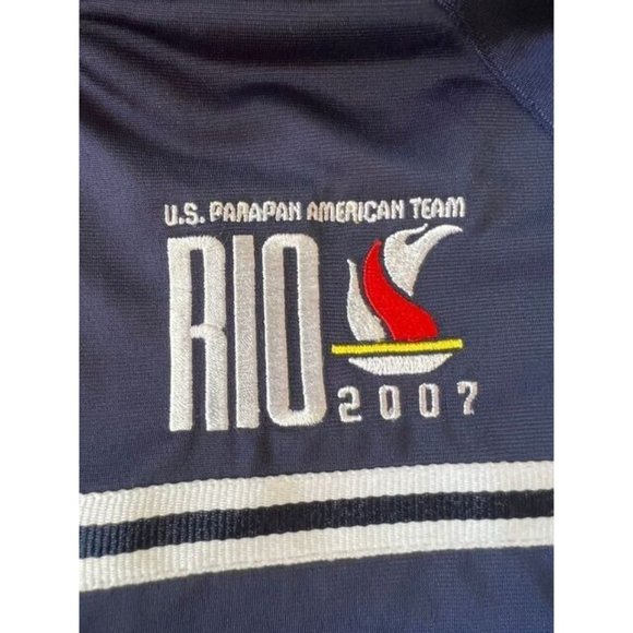 Nike Parapan American Team 2007 Rio Jacket Womens M Blue Zip Long Sleeve. - Picture 4 of 9
